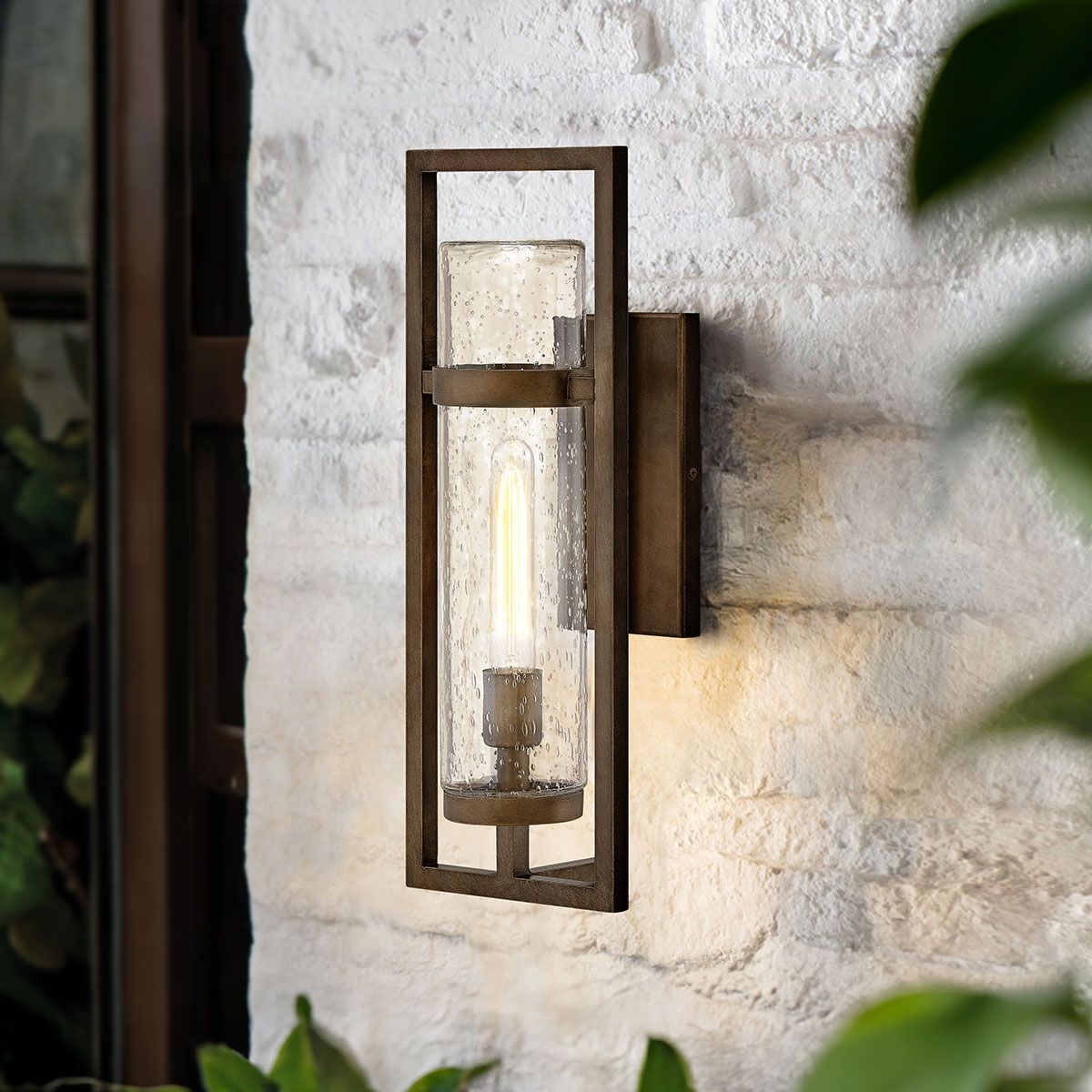 Cordillera Bronze Outdoor Modern Wall Light