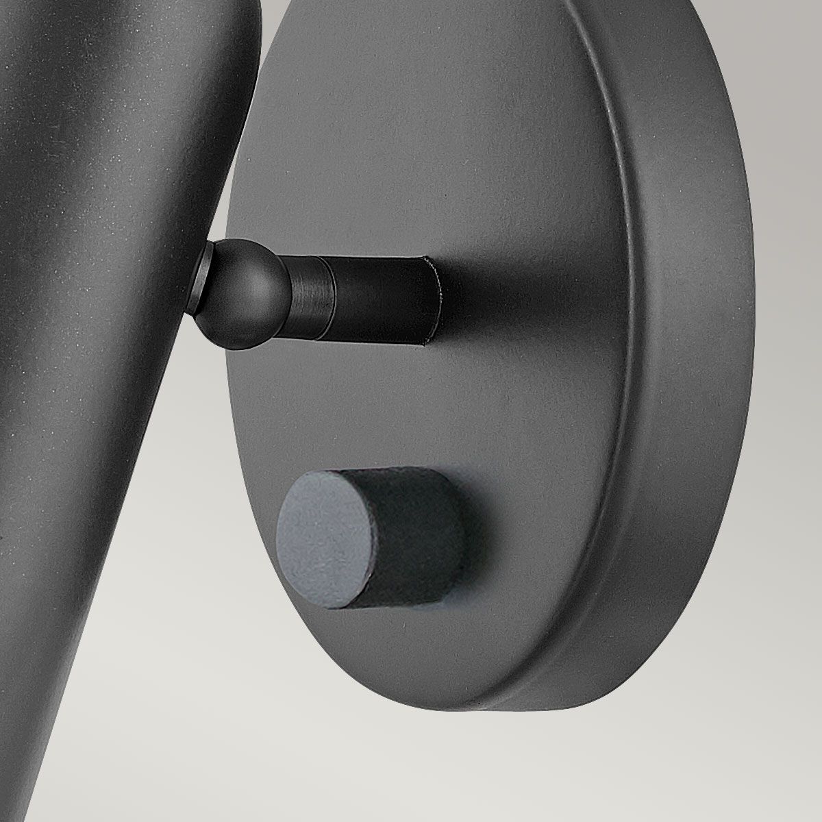 Dax Black Modern LED Wall Light