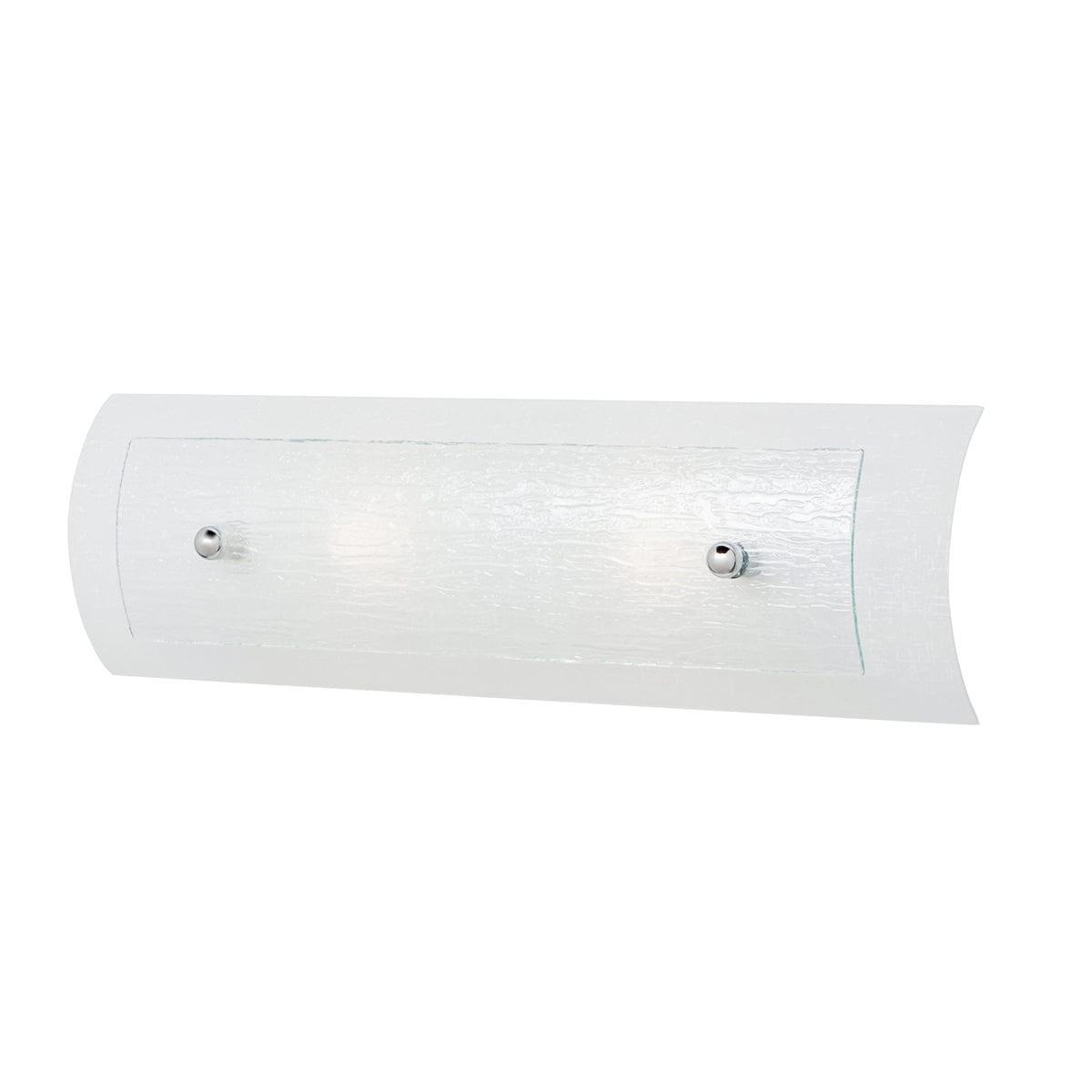 Hinkley Duet 2 Light Polished Chrome Bathroom Wall Light-warehouse-clearance-140826