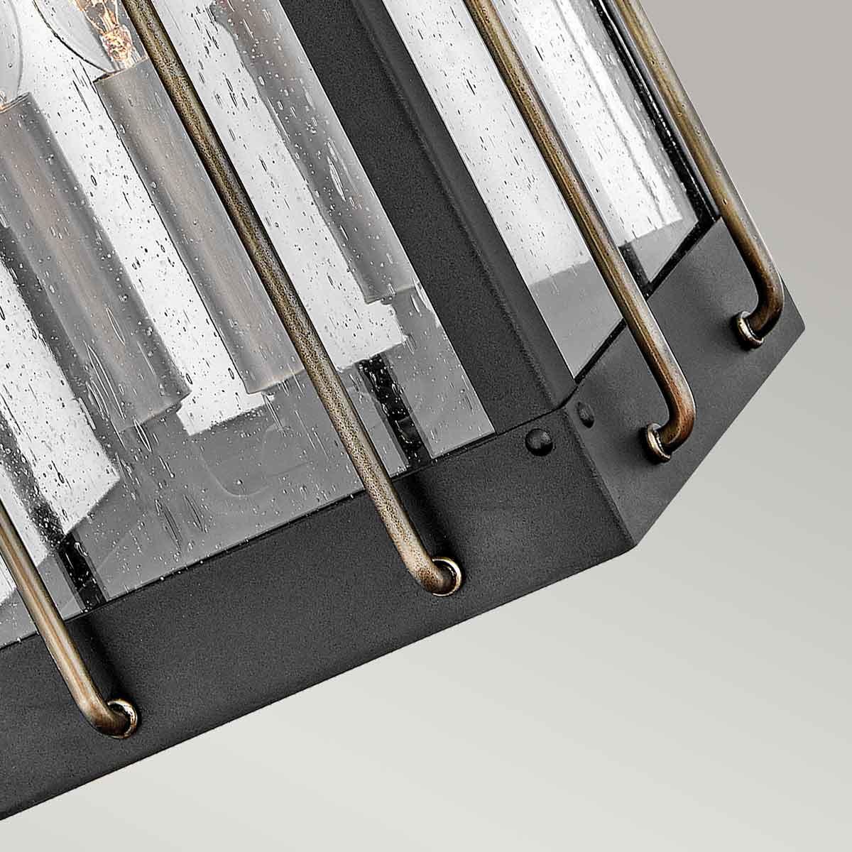 Hinkley Fitzgerald 3 Light Large Outdoor Wall Light