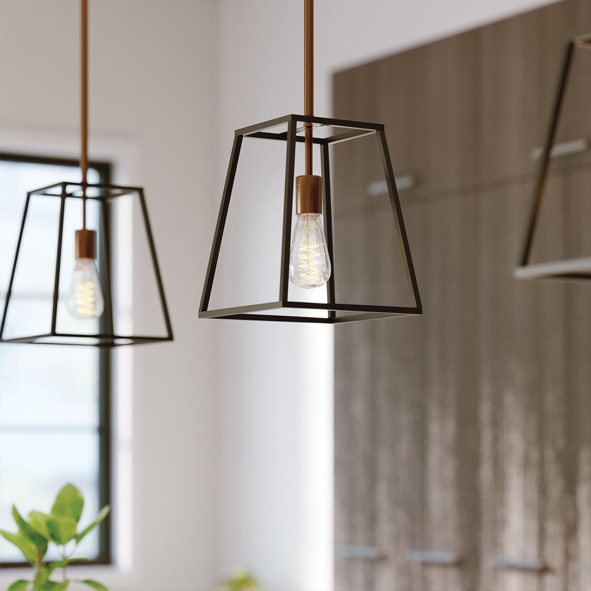 Hinkley Fulton 1 Light Bronze Pendant Ceiling Light-OPEN-BOX-50-040626
