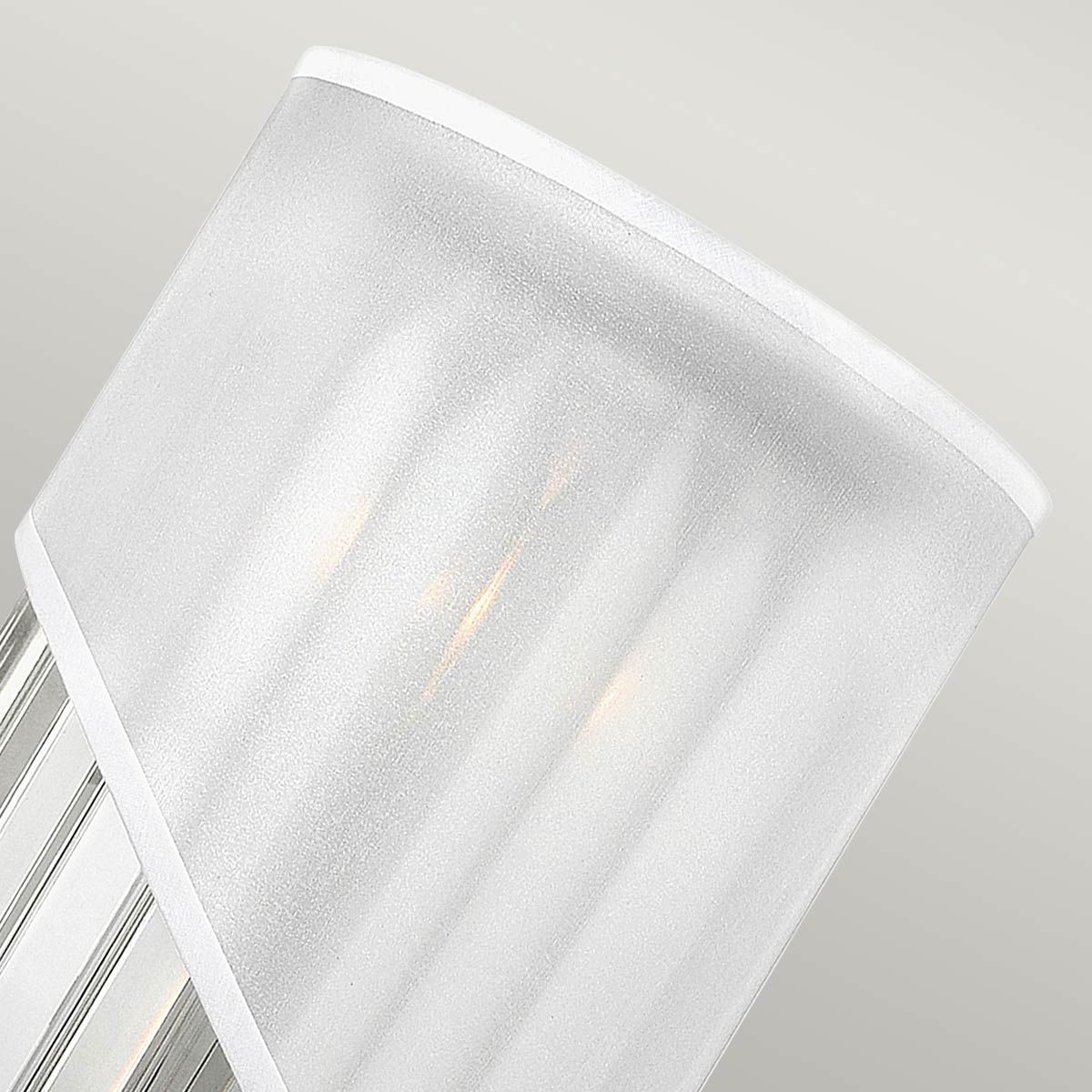 Hinkley Gigi 1 Light Polished Nickel Wall Light
