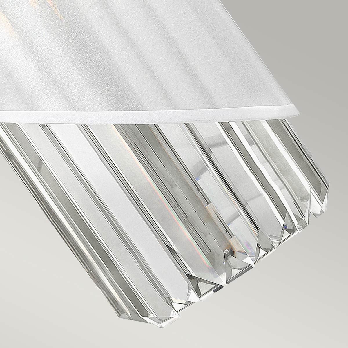 Hinkley Gigi 1 Light Polished Nickel Wall Light
