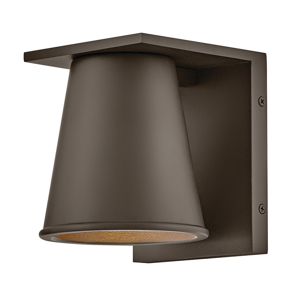 Hinkley Coastal Small Bronze Outdoor Wall Lantern HK-HANS-S-ABZ by Hinkley