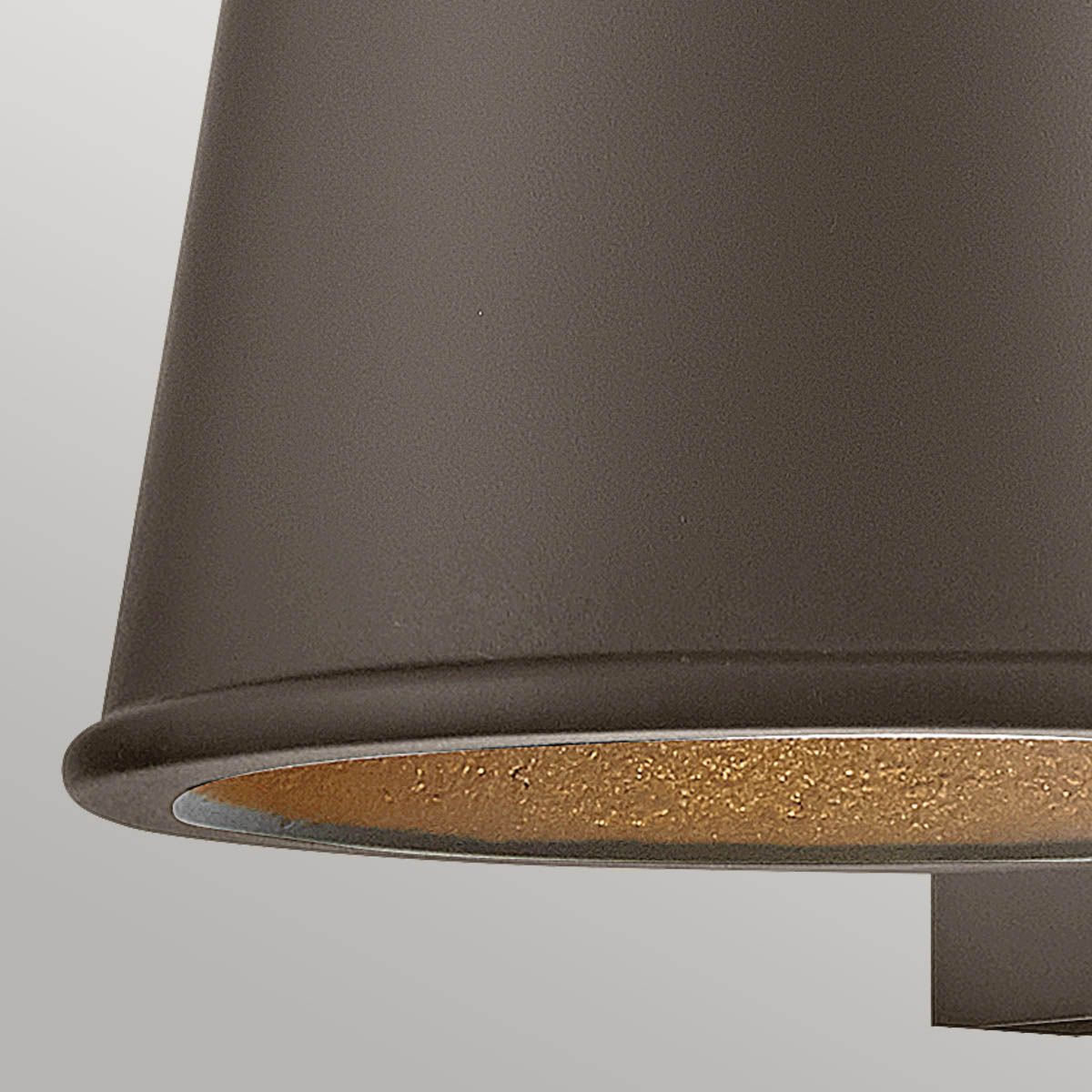 Hinkley Coastal Small Bronze Outdoor Wall Lantern