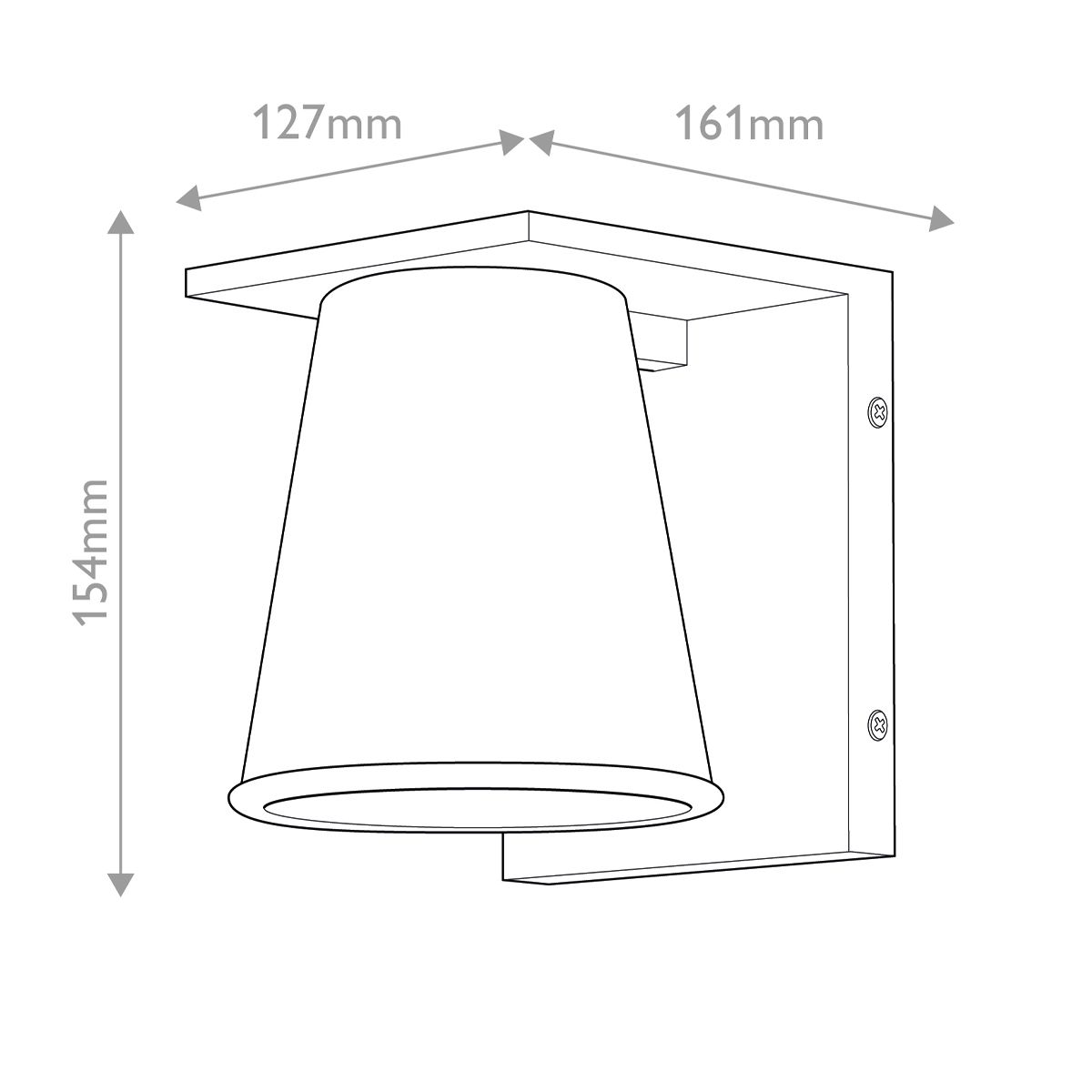 Hinkley Coastal Small Black Outdoor Wall Lantern