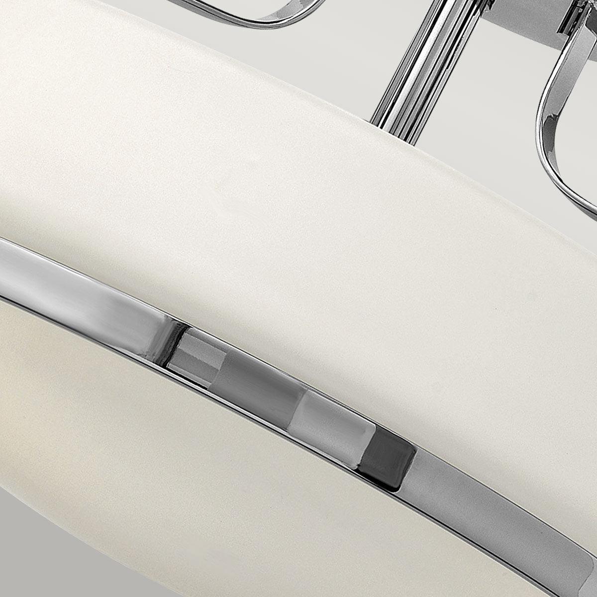 Hinkley Harper Small Semi-Flush Polished Chrome Light