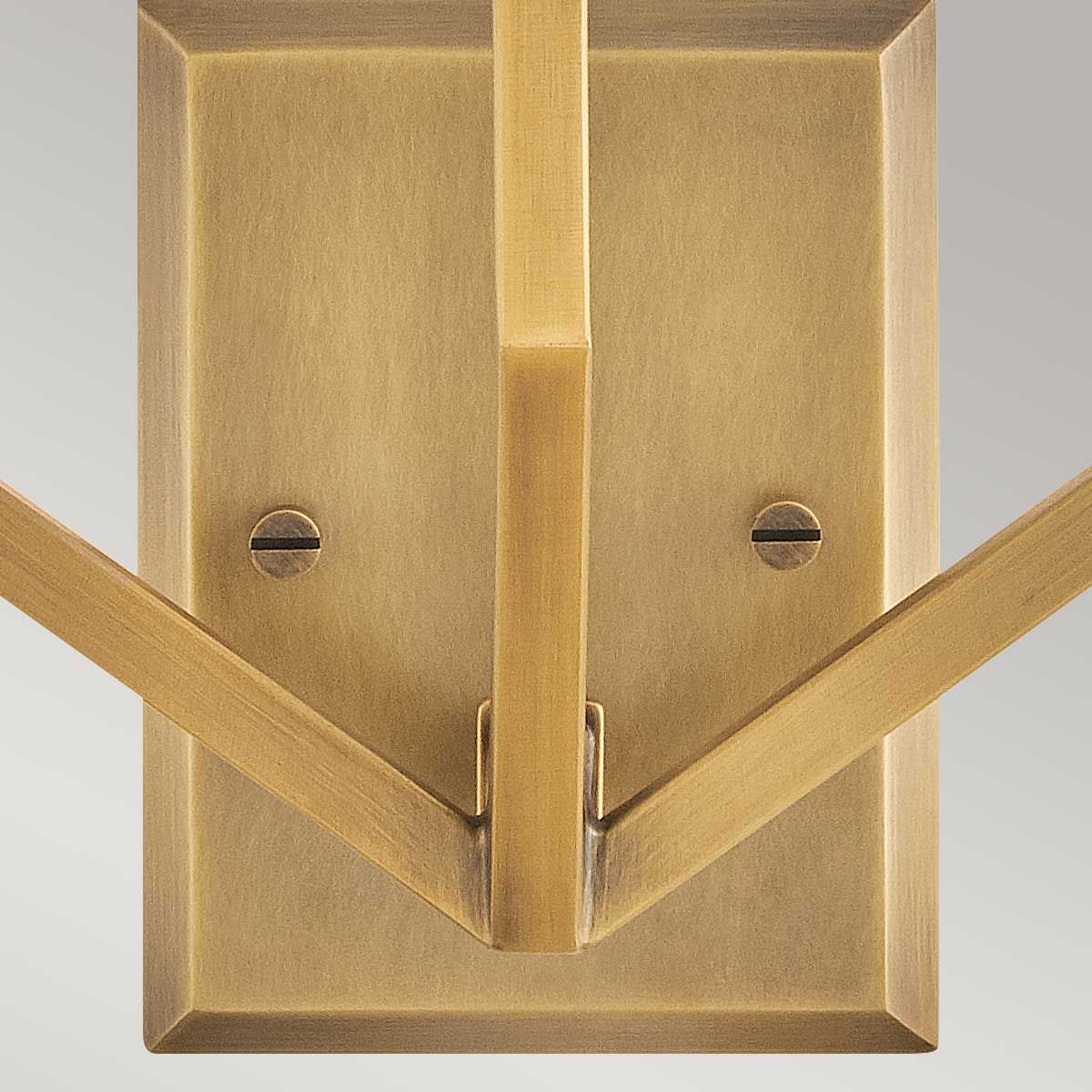 Hinkley Moore Large Brass Wall Light