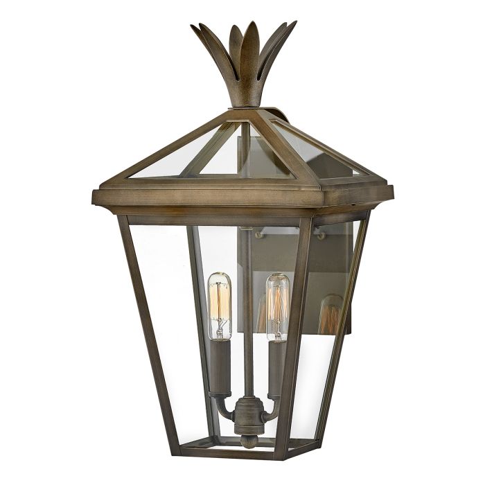 Palma Bronze Medium Outdoor Wall Lantern HK-PALMA-M-BU by Hinkley