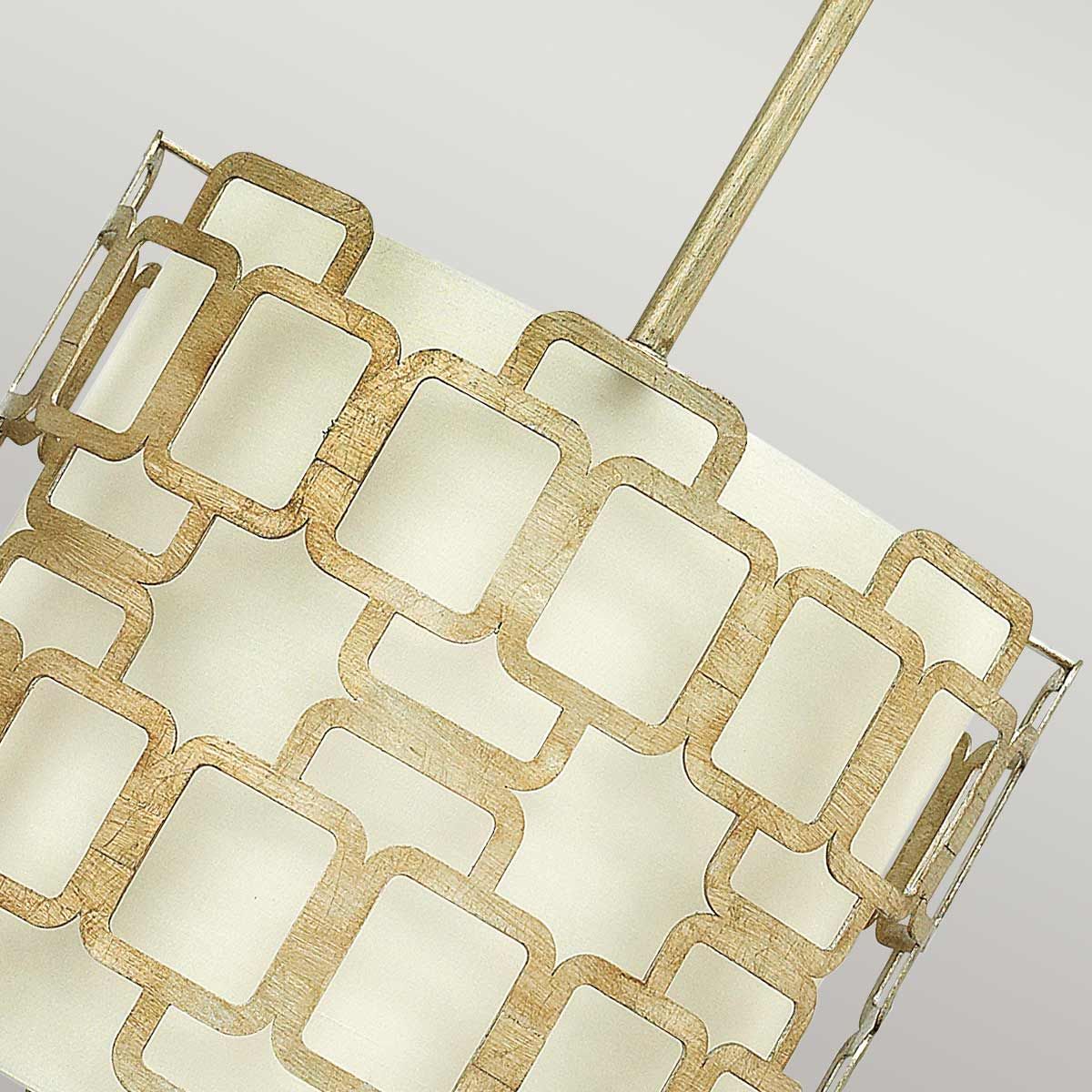 Hinkley Sabina 3 Light Silver Pendant Ceiling Light