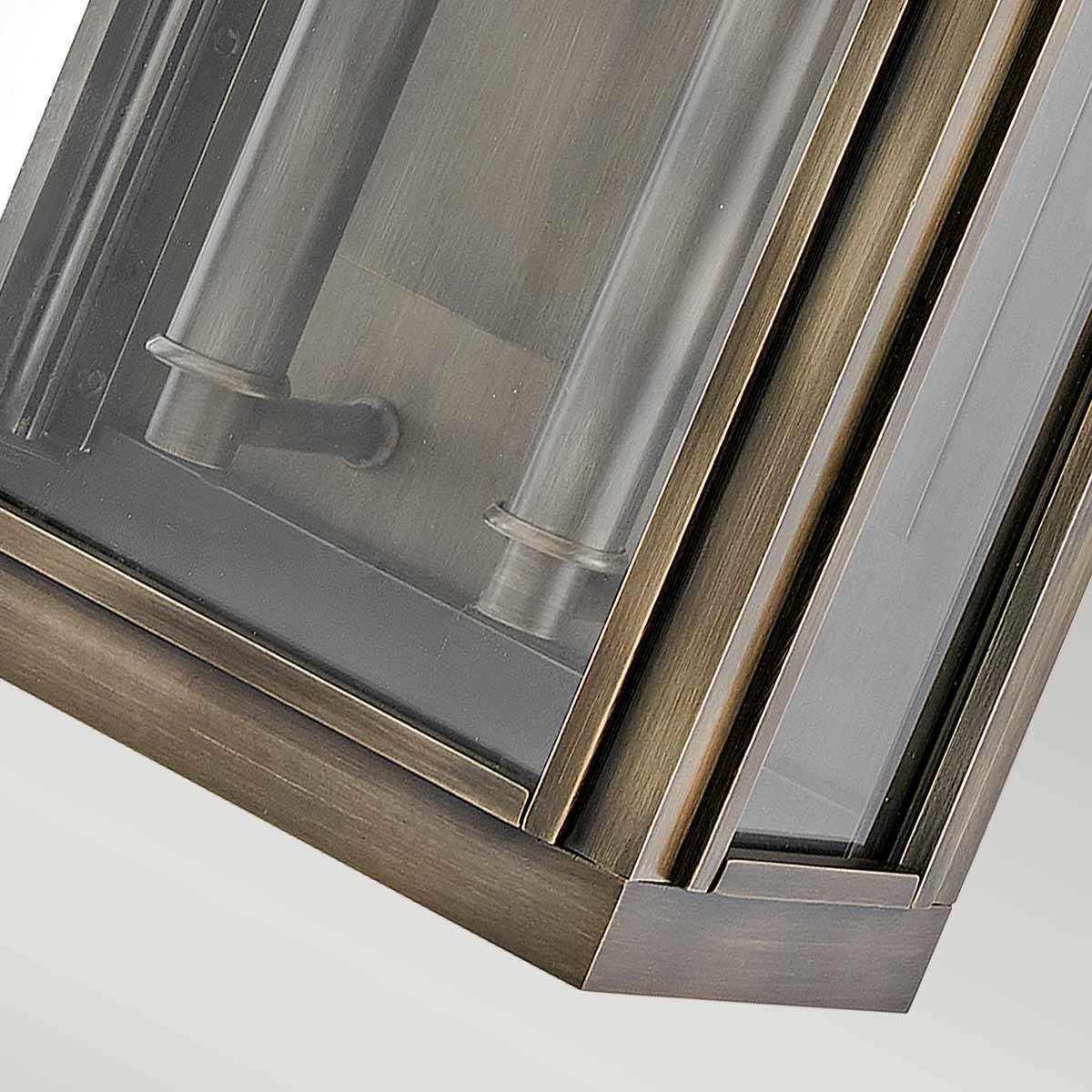 Hinkley Sag Harbor 2 Light Medium Bronze Outdoor Wall Light