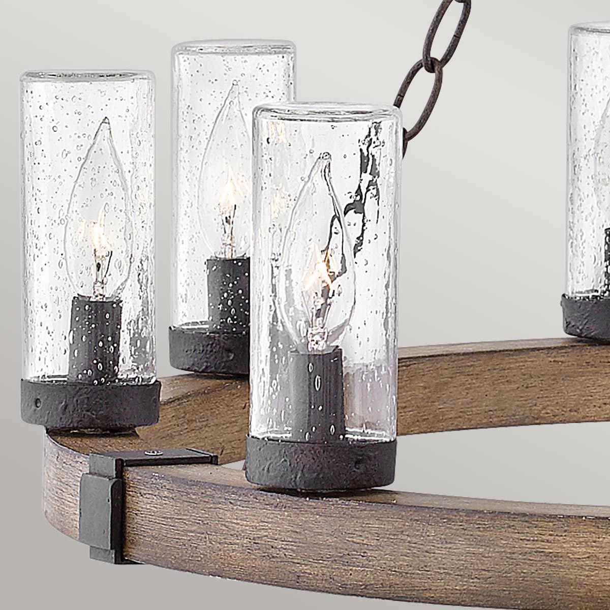 Hinkley Sawyer 9 Light Outdoor Chandelier