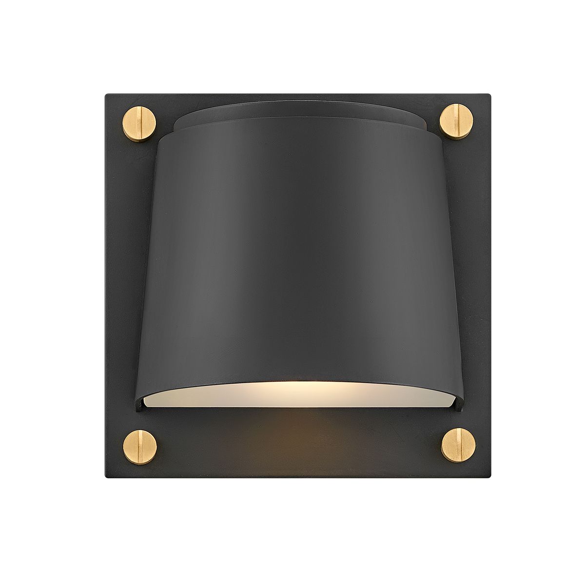 Scout Black Small Outdoor Wall Light