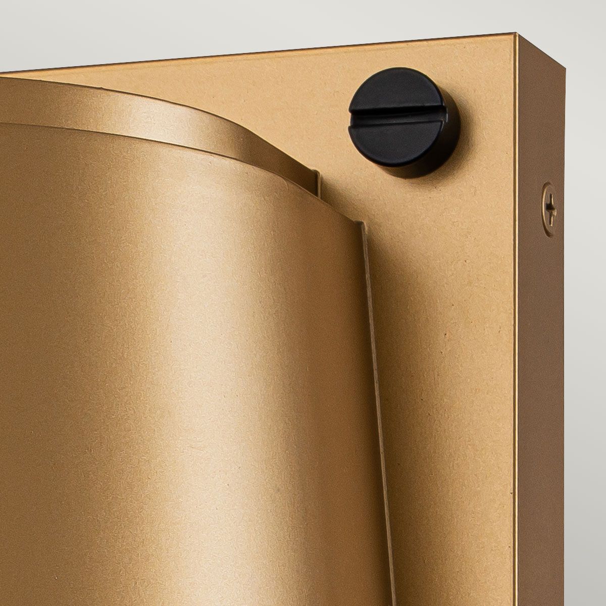 Scout Brass Small Outdoor Wall Light