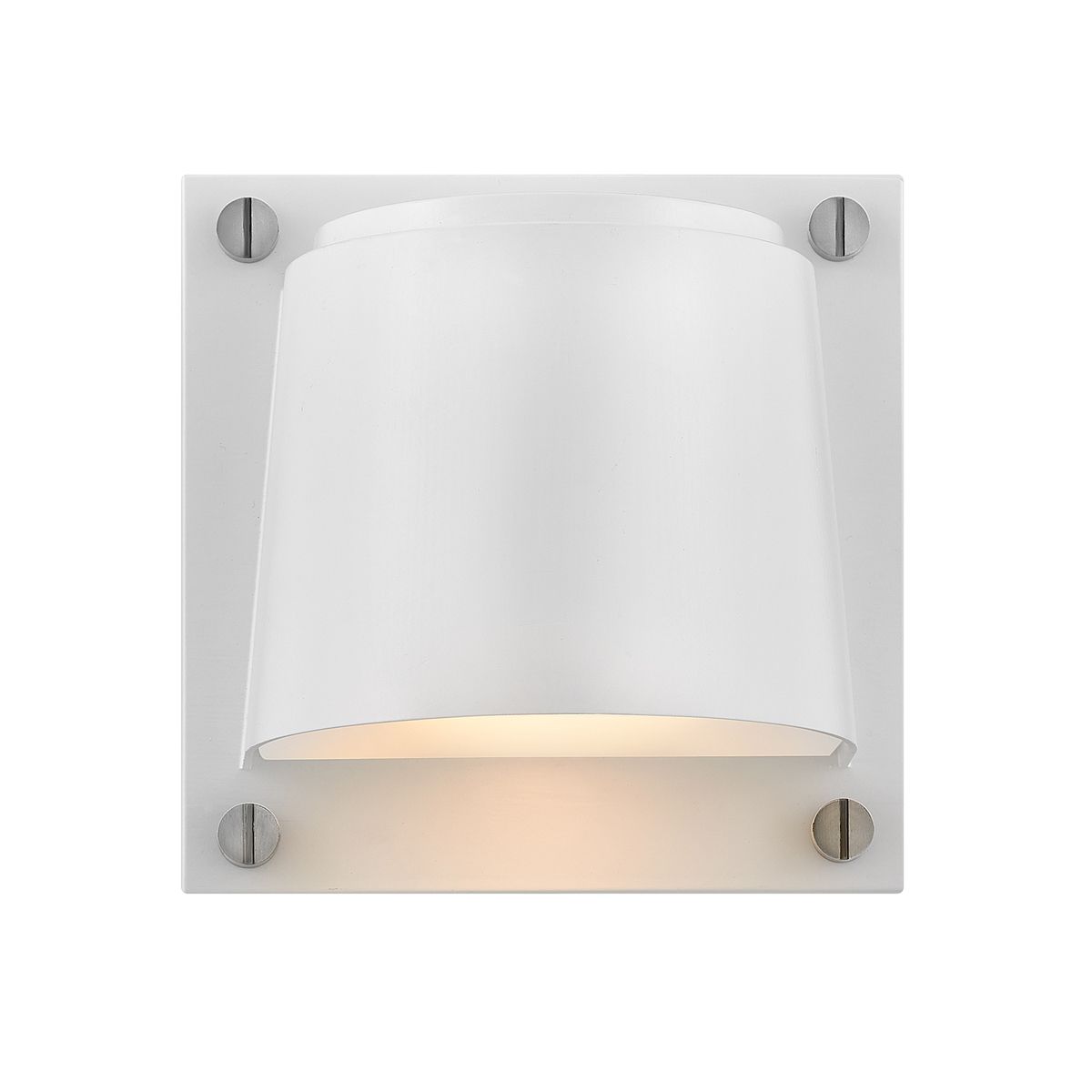 Scout White Small Outdoor Wall Light