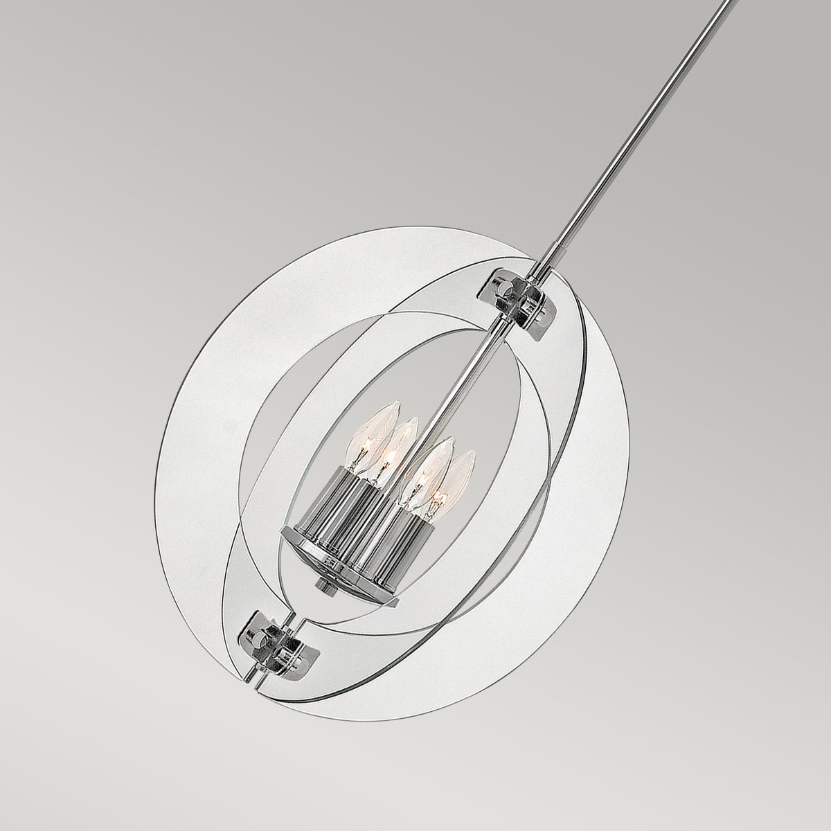 Hinkley Solstice 4 Light Pendant - Polished Chrome