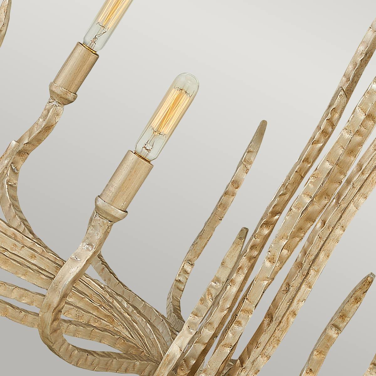 Hinkley Spyre 6 Light Chandelier Ceiling Light - Champagne Gold