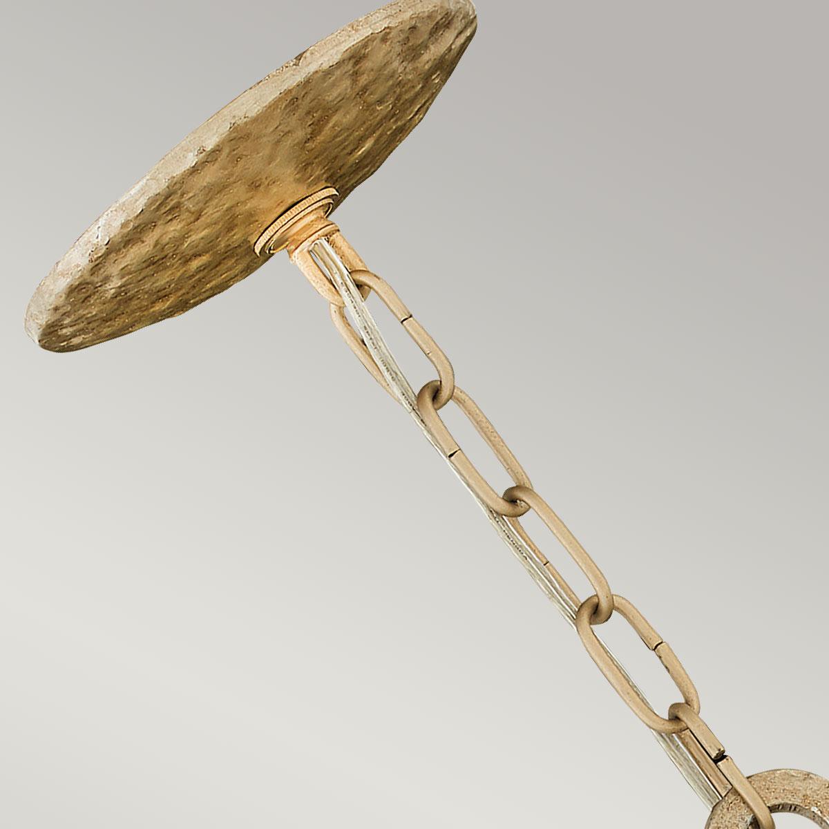 Hinkley Spyre 6 Light Champagne Gold Ceiling Pendant Light