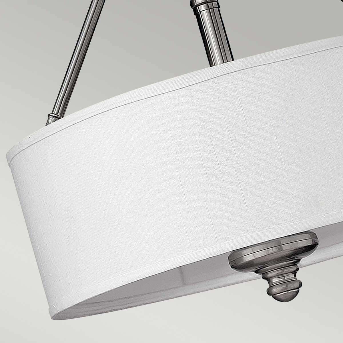 Hinkley Sussex Nickel Semi Flush Ceiling Light-OPEN-BOX-50-040626