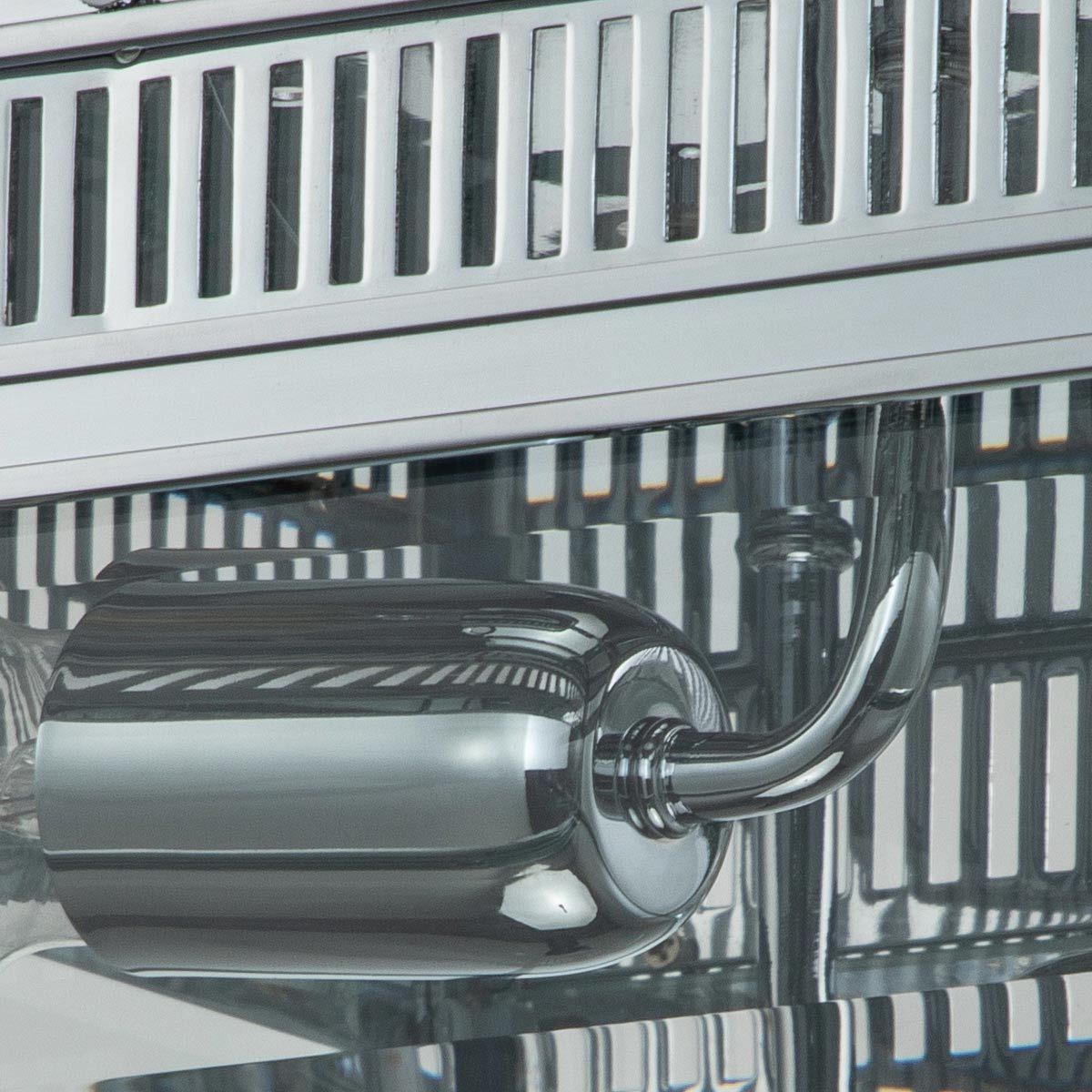 Holborn Chrome Flush Outdoor Light