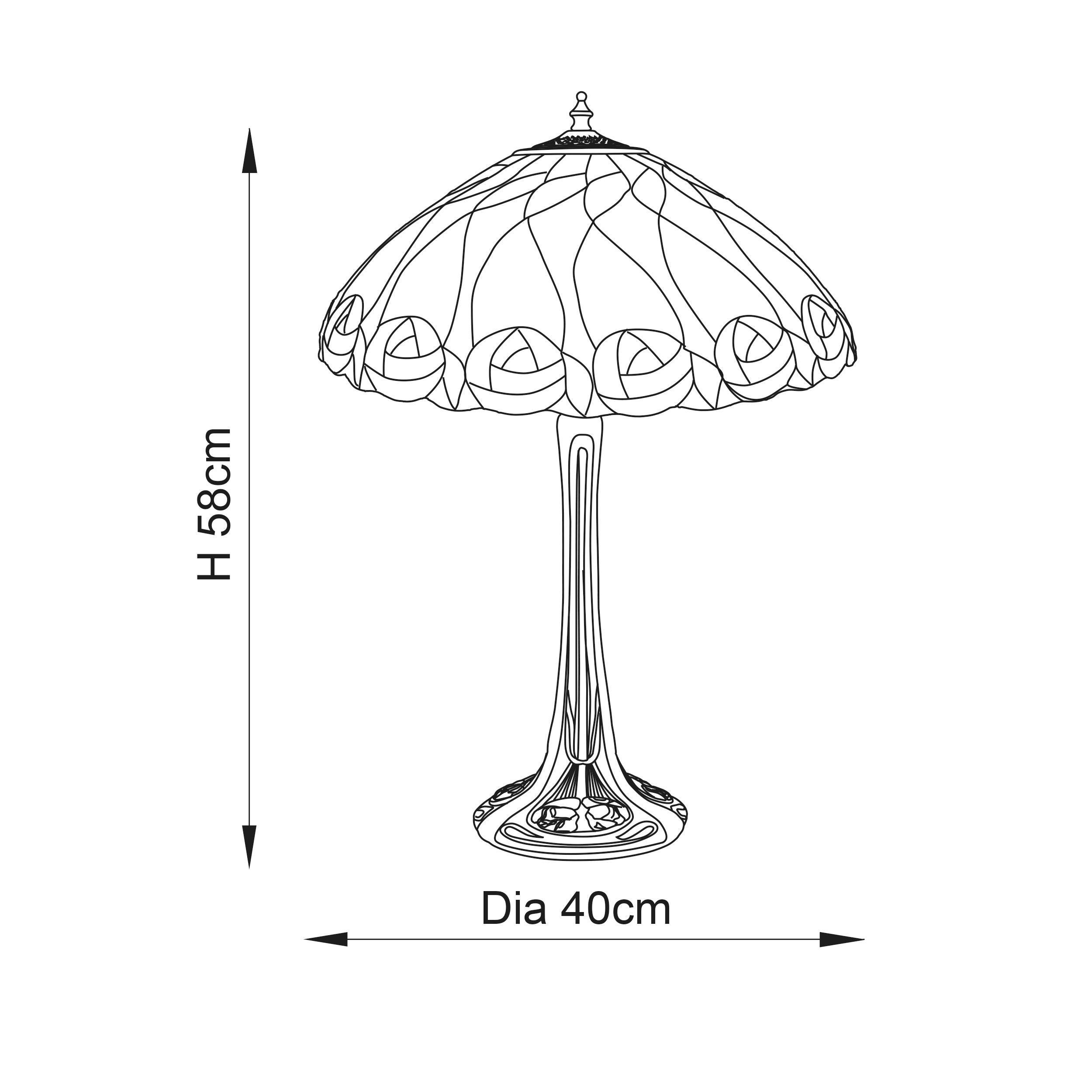 hutchinson tiffany lamp Diammable LED Lamp Image