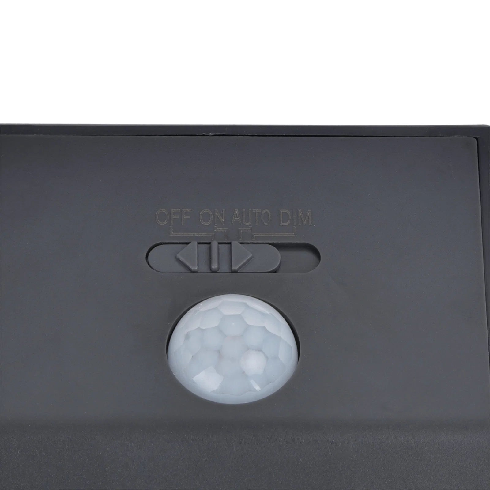 Lutec Runda PIR Outdoor LED Solar Wall Light - Dark Grey