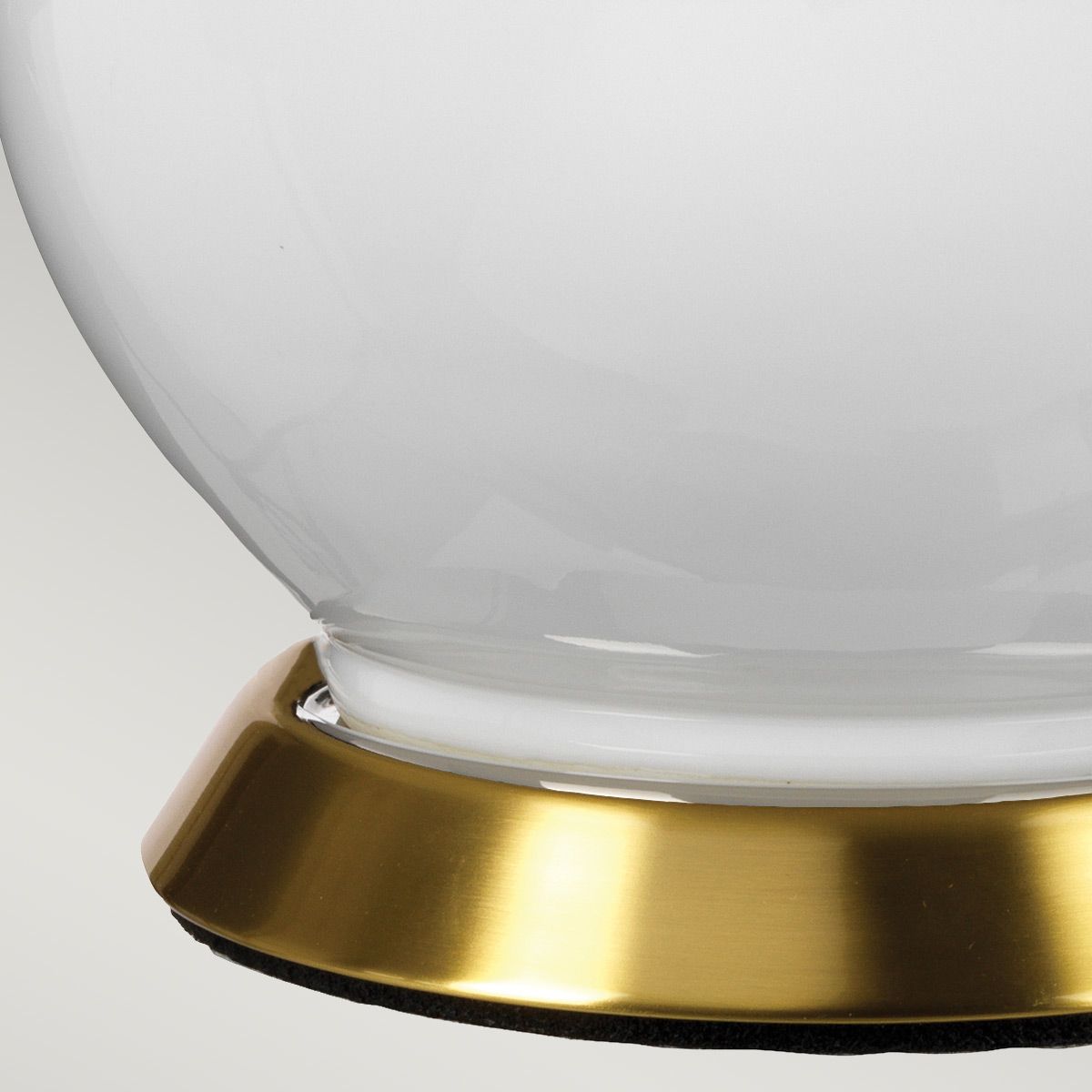 Isla White Ceramic Table Light with Pink Shade