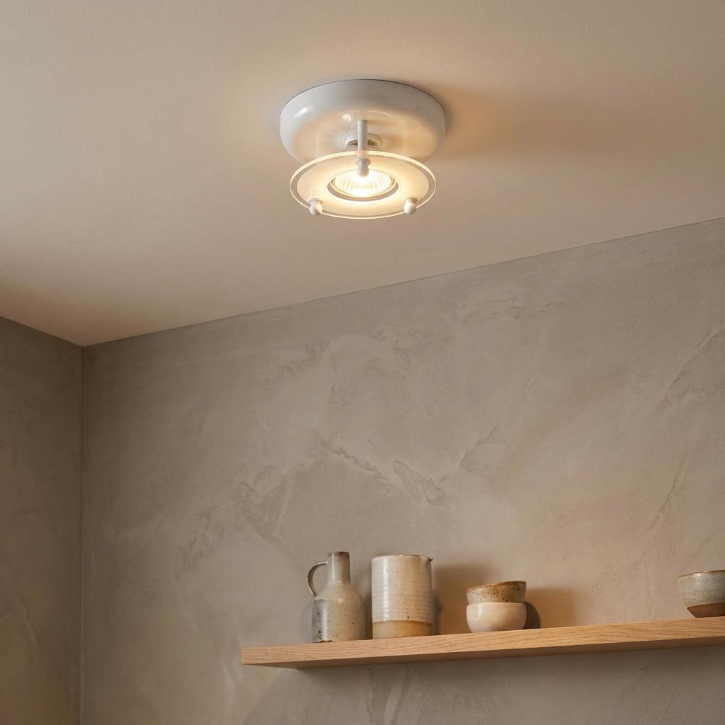 Oaks Lighting Surface Mounted White Downlight