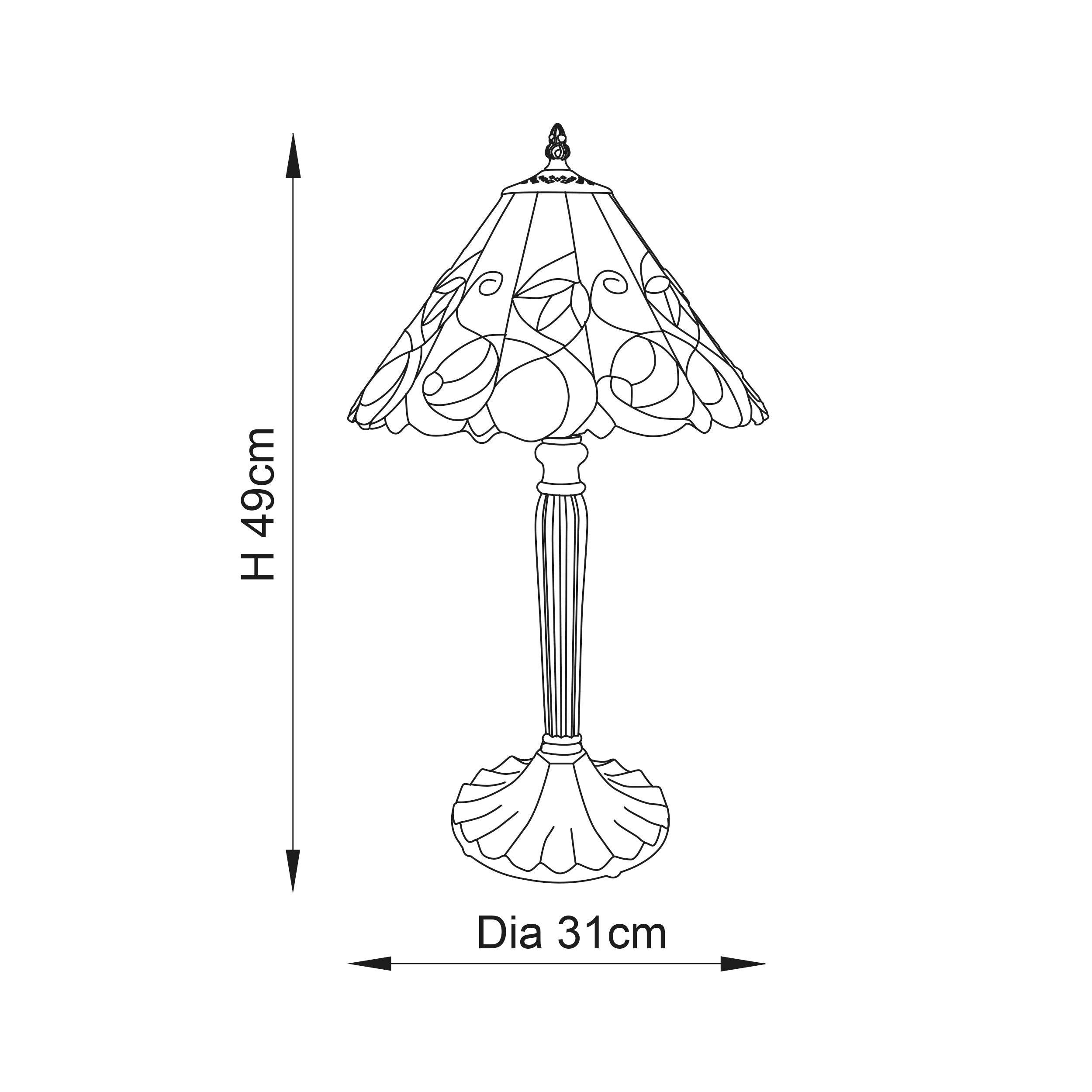 jamelia medium tiffany lamp mDining room lighting