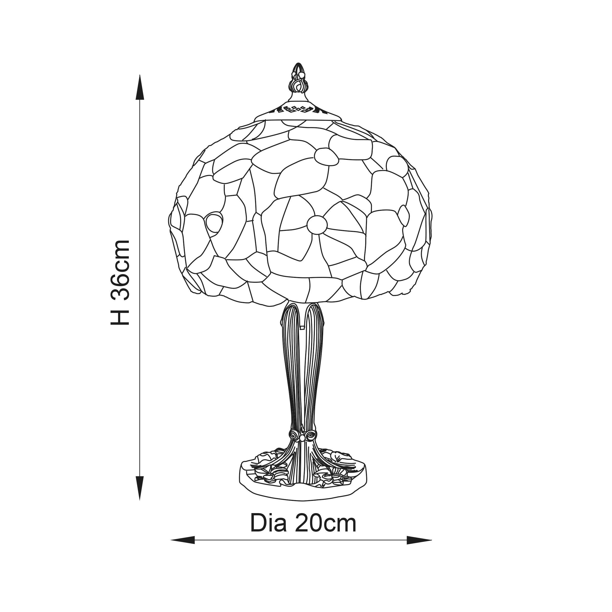 joestte medium tiffany lamp