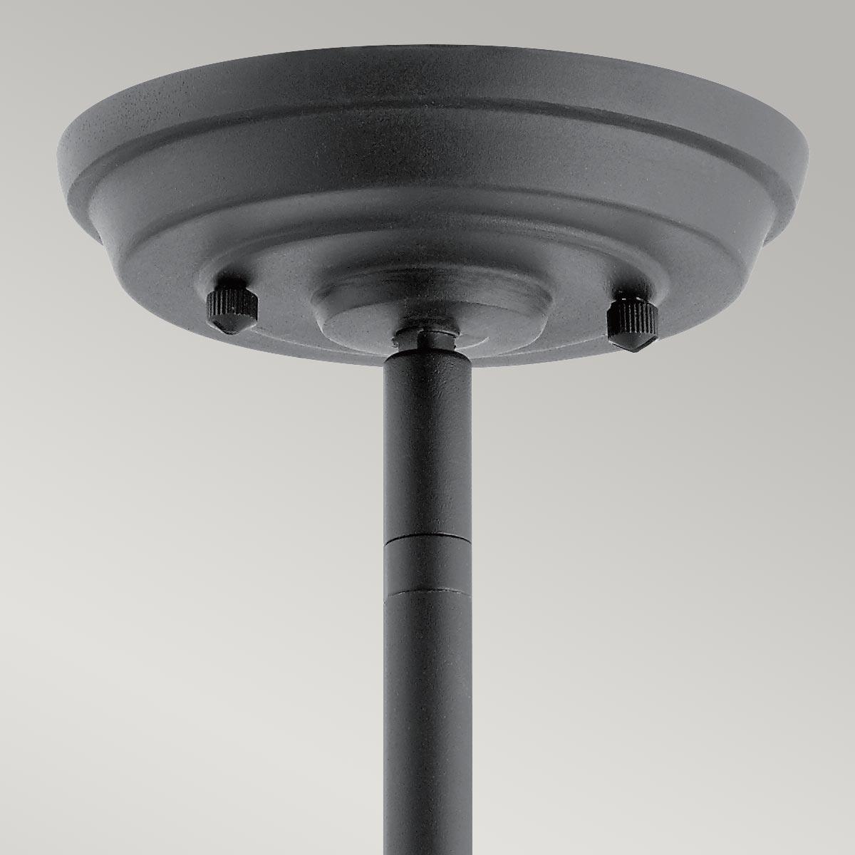 Kichler Allenbury 1 Light Black Outdoor Pendant