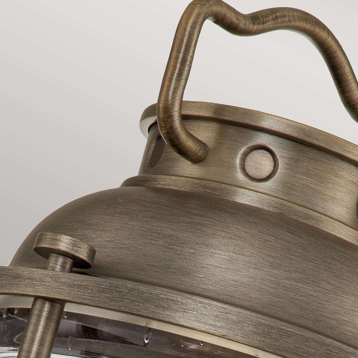 Kichler Ashland Bay Medium Bronze Outdoor Pedestal Lantern