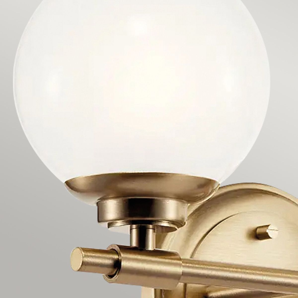 Benno Bronze Double Bathroom Wall Light