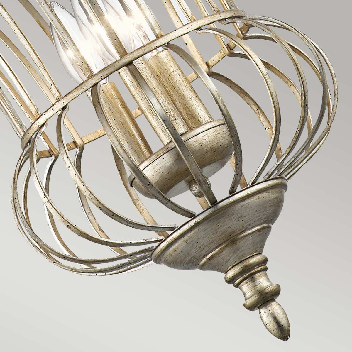 Kichler Calla Gold 3 Light Pendant Ceiling Light