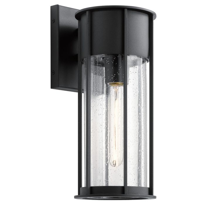 Camillo Black Medium Outdoor Wall Lantern KL-CAMILLO-M-TBK by Kichler