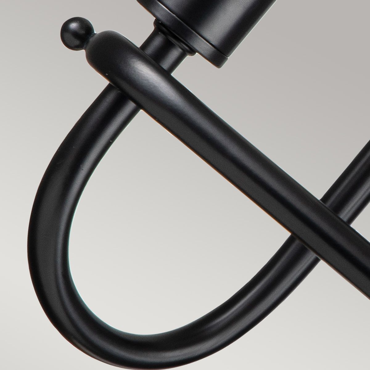 Capitol Hill Black Double Wall light