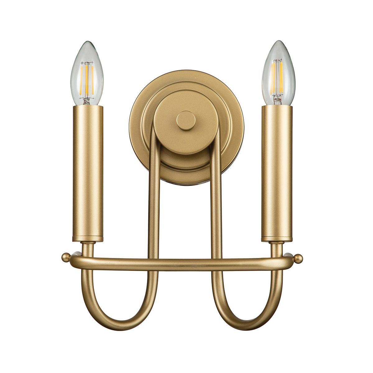 Capitol Hill Brass Double Wall light