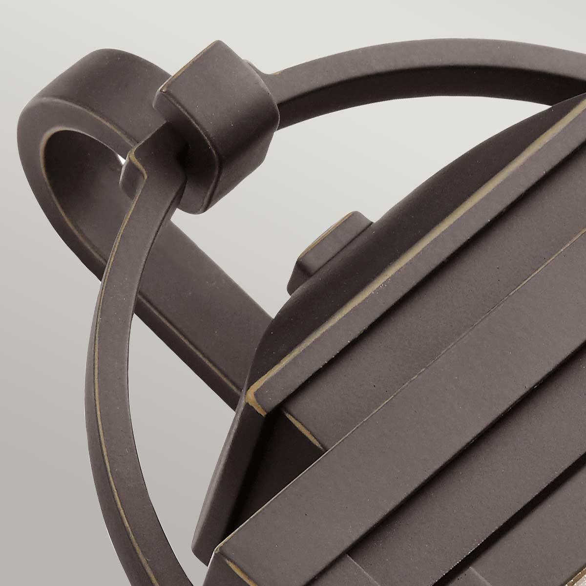 Kichler Carlson 1 Light Bronze Outdoor Wall Light