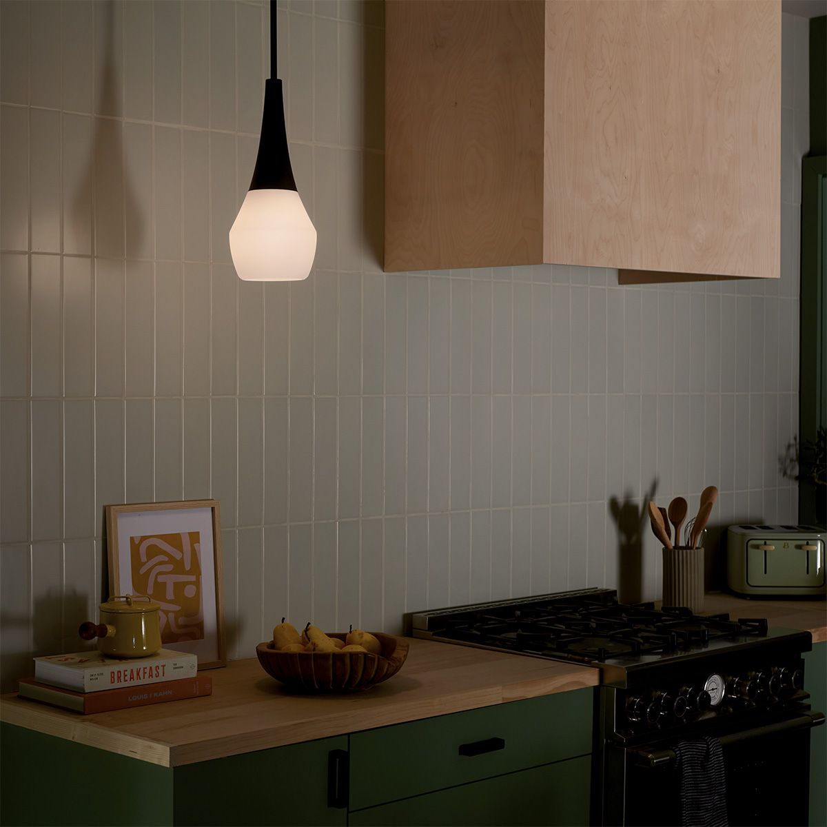 Deela Black Ceiling Pendant Light