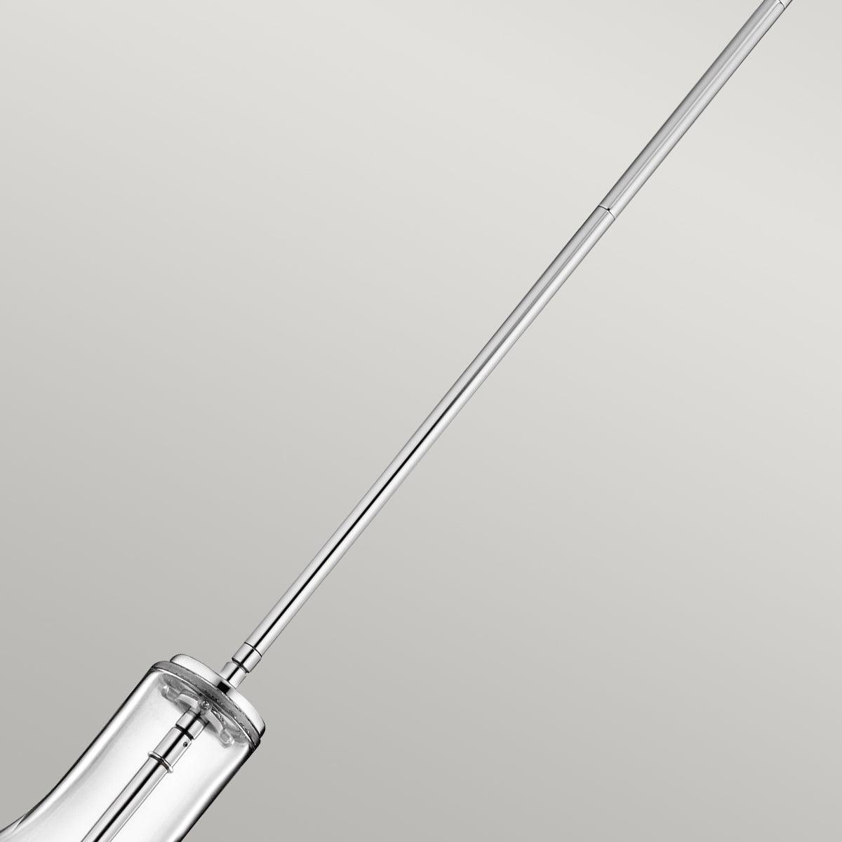 Kichler Everly 1 Light Small Chrome Ceiling Pendant