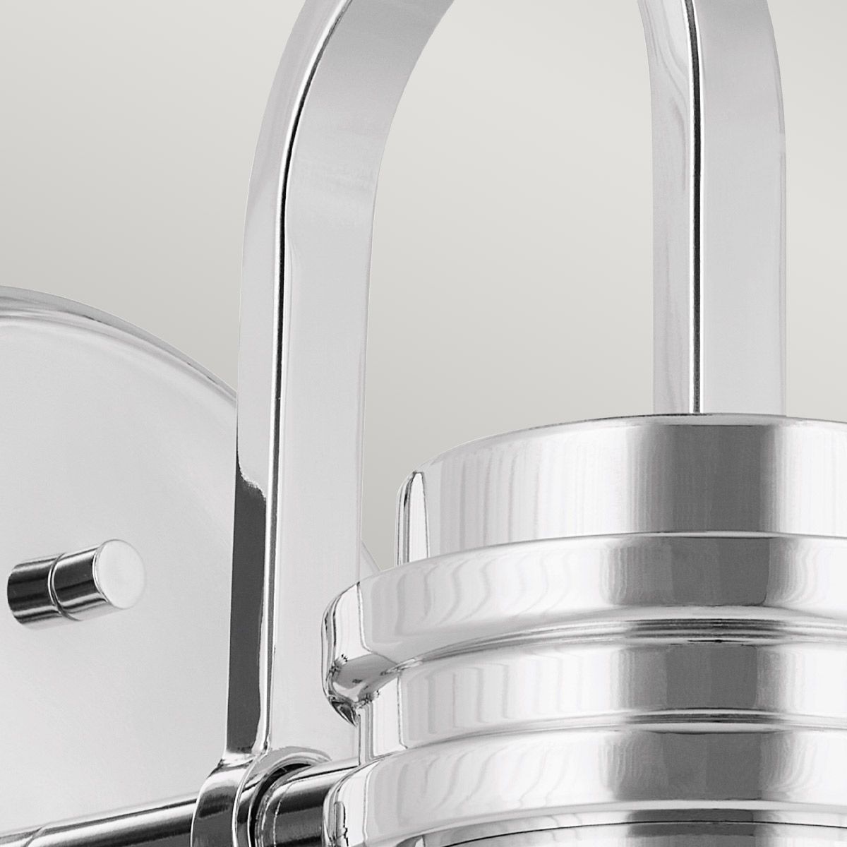 Kichler Farum Black with Polished Chrome Wall Light