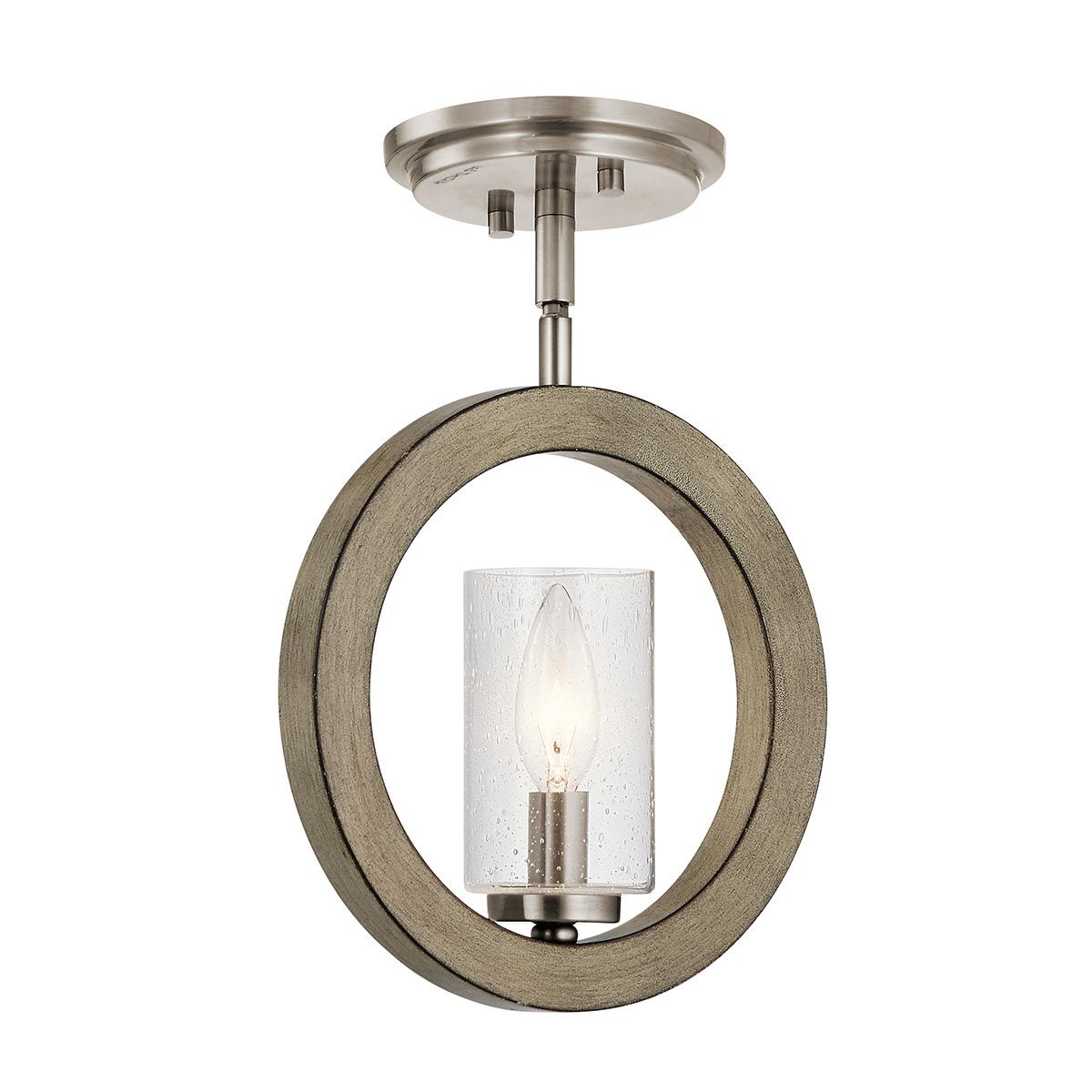 Grand Bank 1 Light Wall Light/ Mini-Pendant/ Semi-Flush