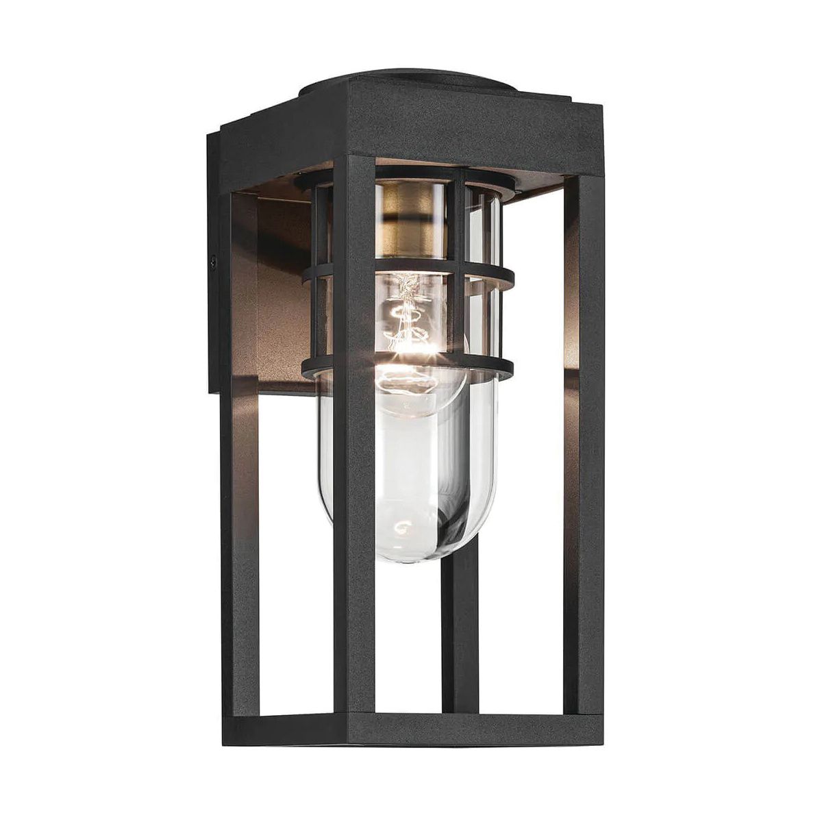 Kichler Hone Coastal 1 Light Small Wall Lantern-OB-180926