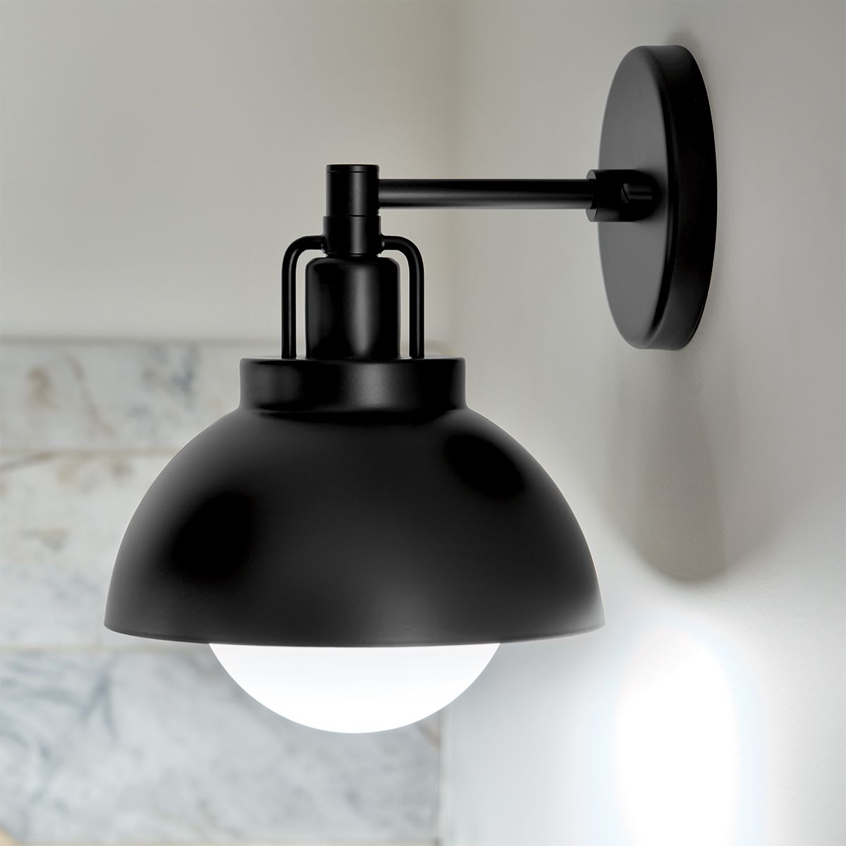 Kichler Niva Black Trio Mount, Pendant, Semi-flush or Wall