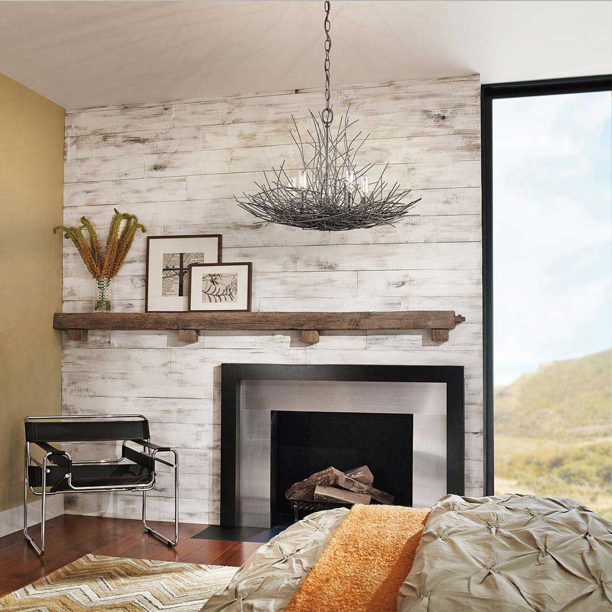 Kichler Organique 5 Light Bronze Chandelier Ceiling Light