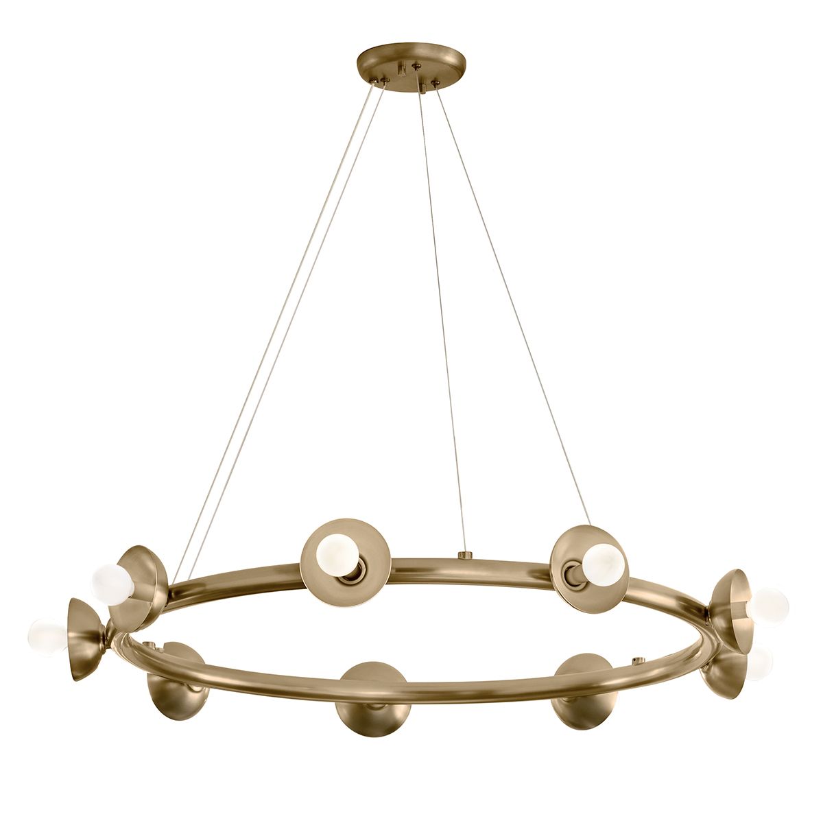 Kichler Palta 9 Light Bronze Chandelier by Kichler Lighting KL-PALTA9-CPZ