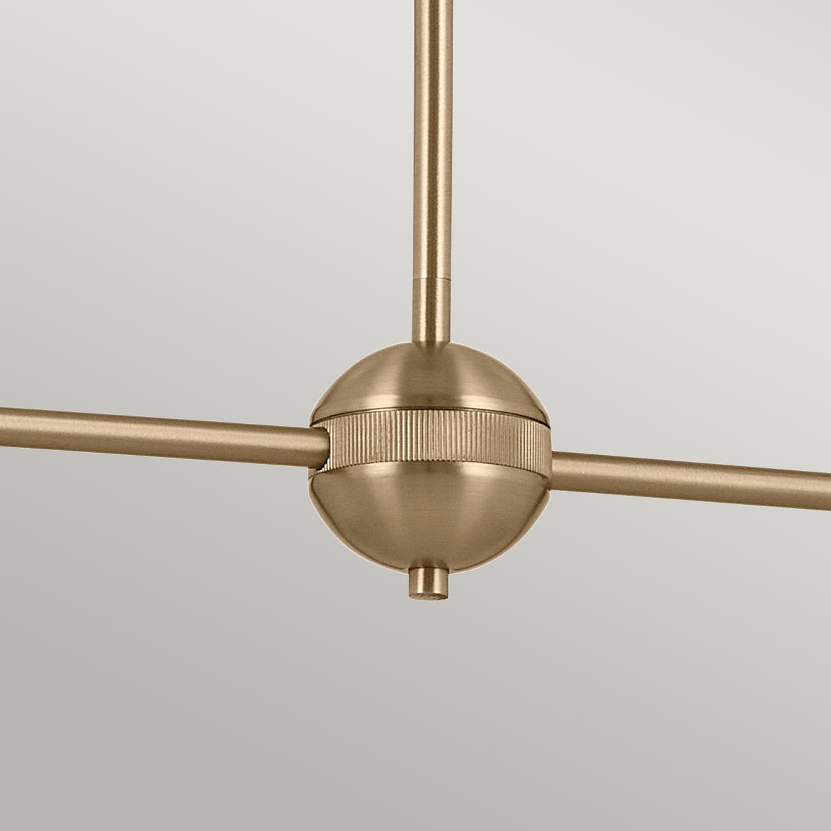 Kichler Phix 2 arm, 4 light up and down linear Chandelier