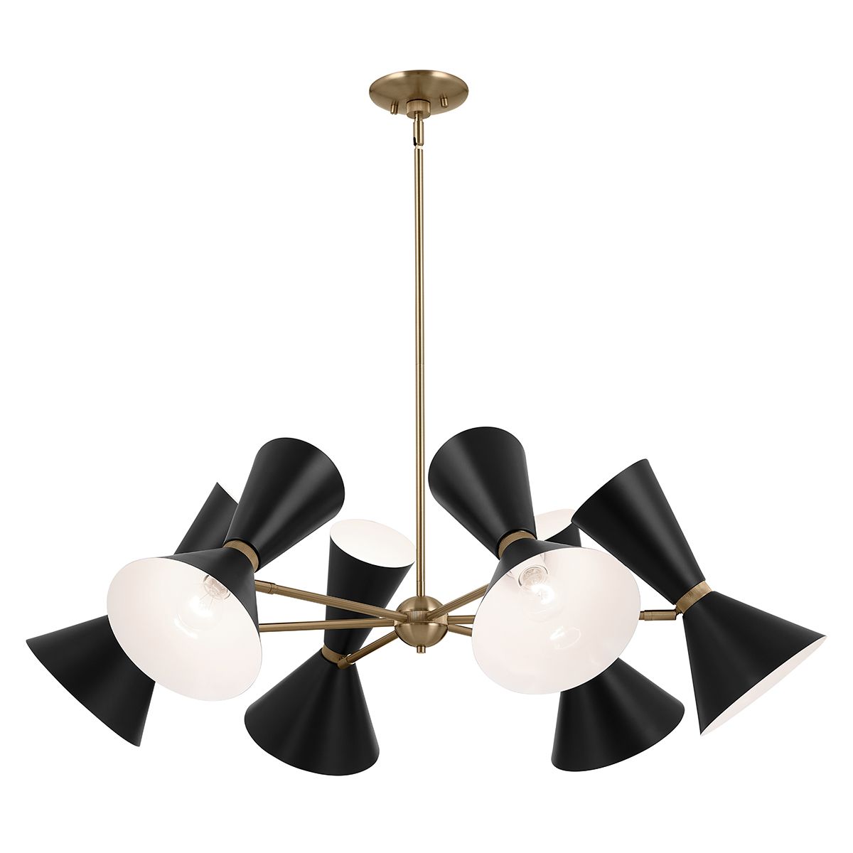Kichler Phix 6 arm 12 light up and down Chandelier