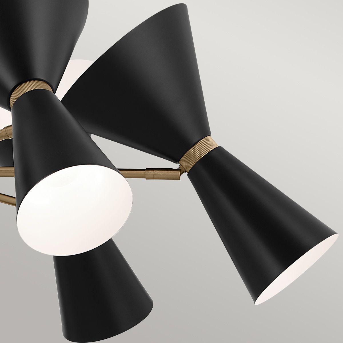 Kichler Phix 6 arm 12 light up and down Chandelier