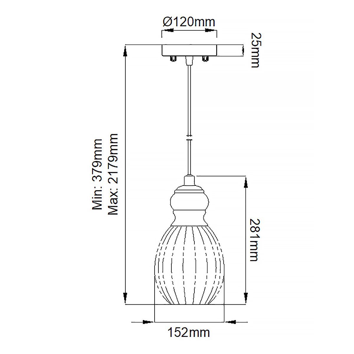 Kichler Riviera 1 Light Brushed Nickel Pendant Ceiling - 16cm-warehouse-clearance-140826